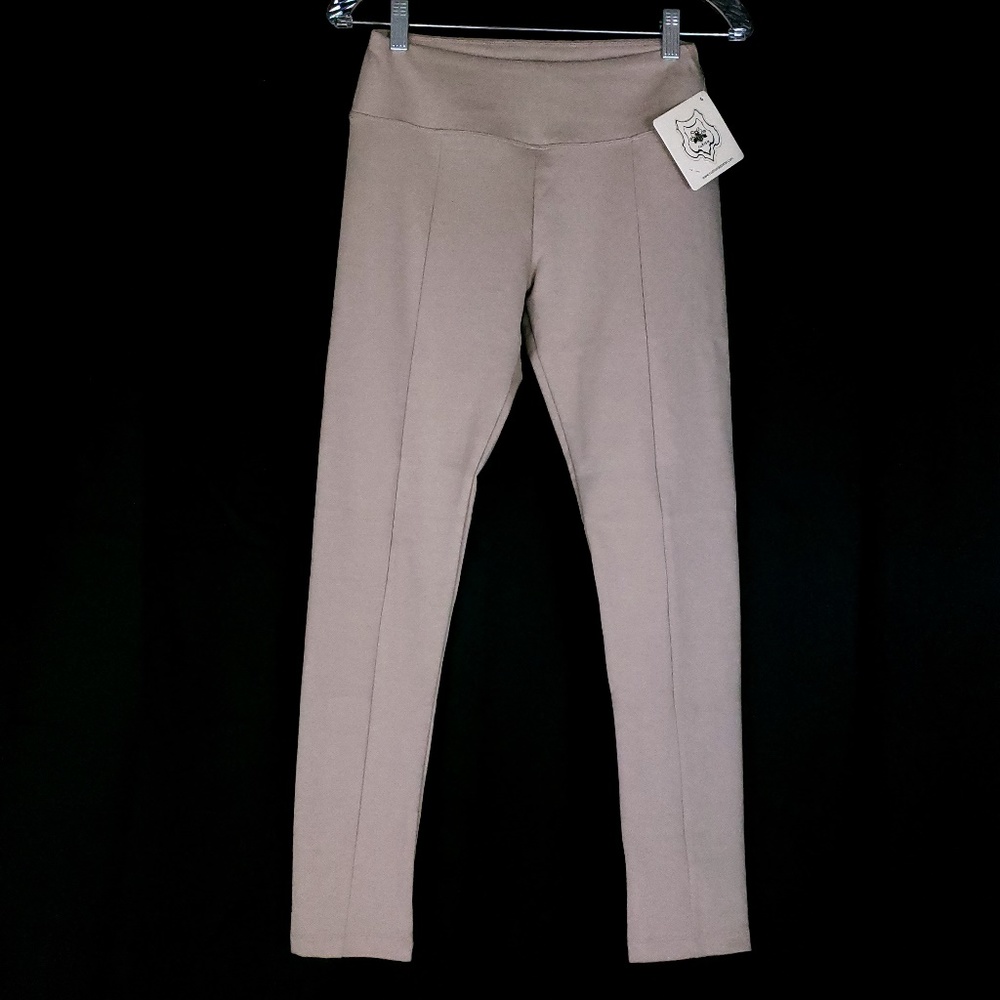Cubism Women Pant Leggings Color Tan Size S (24x27) - NWT